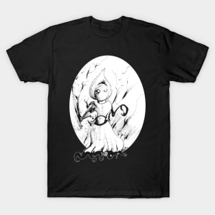 Just an owl? 21/12/23 - vintage horror inspired art T-Shirt